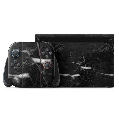 Stone Black Nintendo Switch 2 (2025) with Joy-Con Skin
